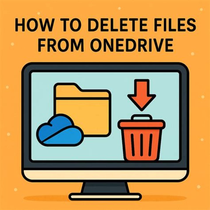 How do I delete files from my computer but keep OneDrive?
