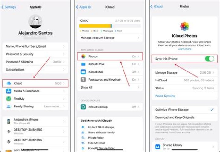 How do I delete photos from iPhone but keep in iCloud?