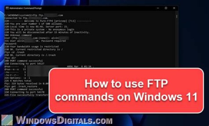 How do I FTP from Mac to Windows?