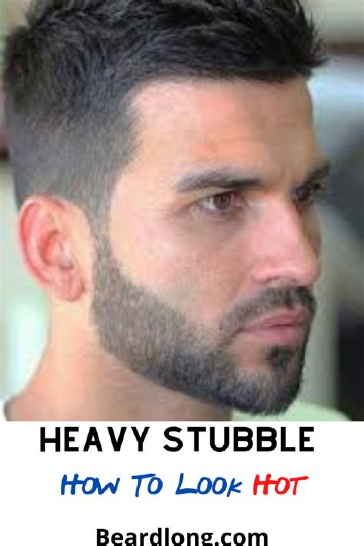 How do I get heavy stubble?