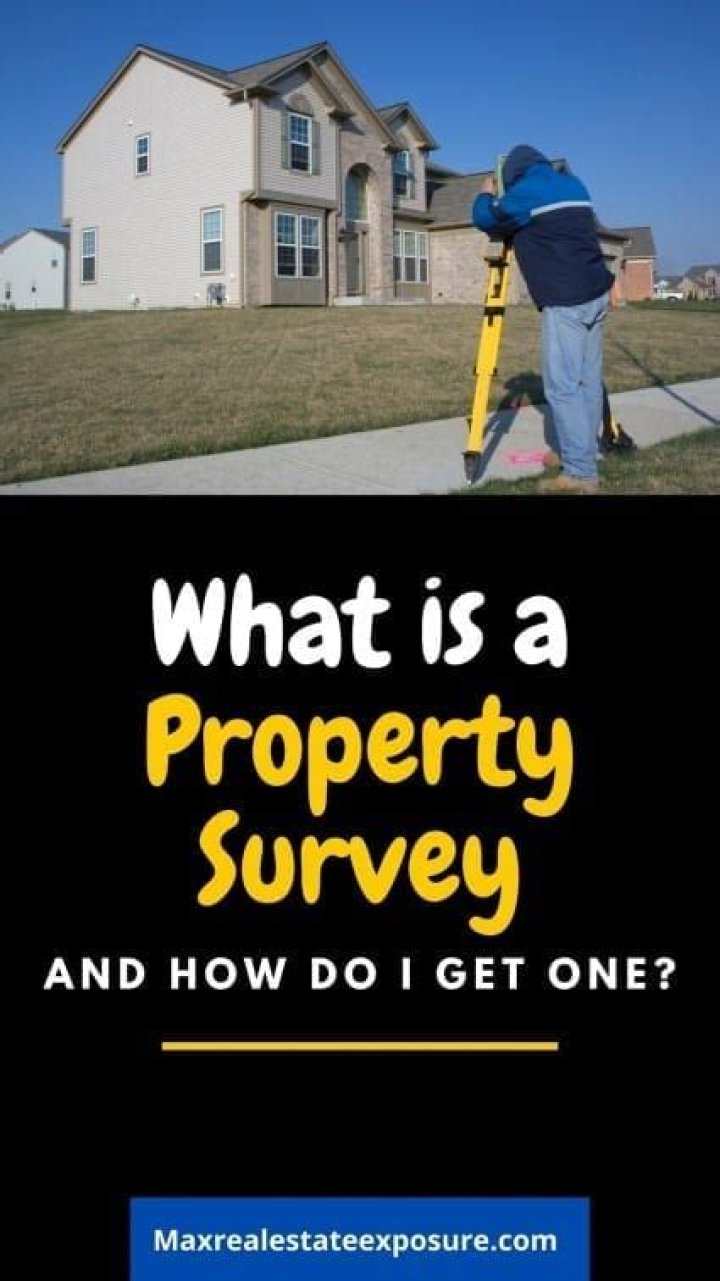How do I get my property surveyed?