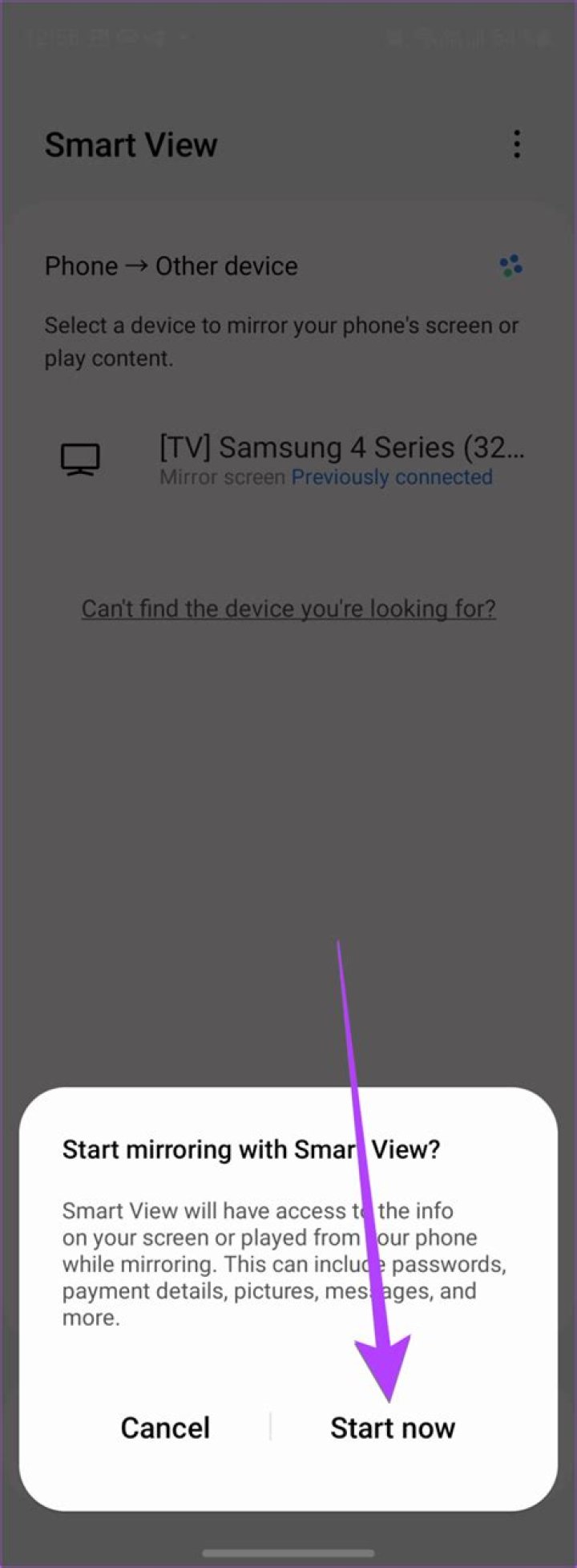How do I get smart view on my LG phone?