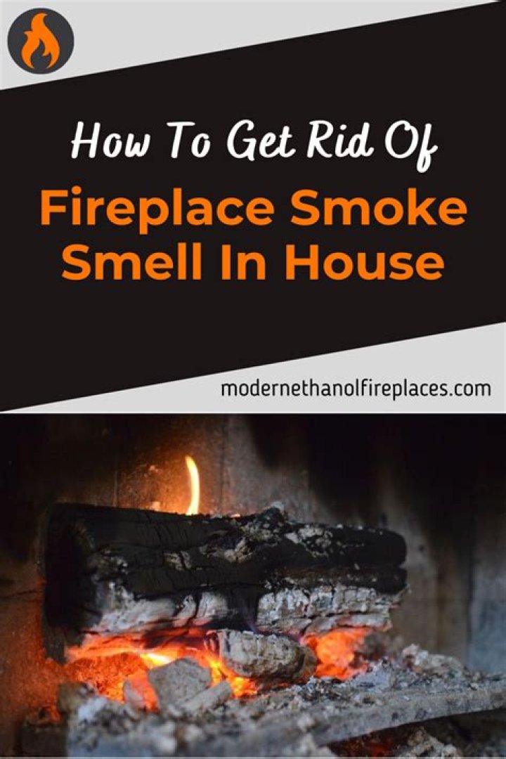 How do I get the smoke smell out of my fireplace?