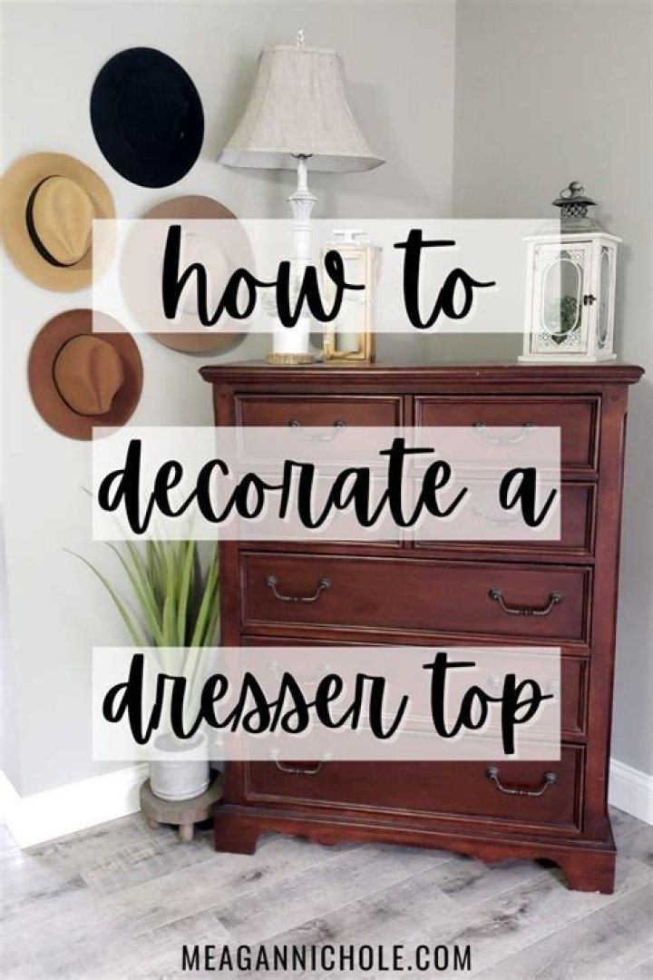 How do I keep the top of my dresser from scratching?