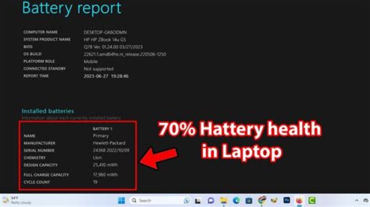 How do I know what kind of battery my laptop has?