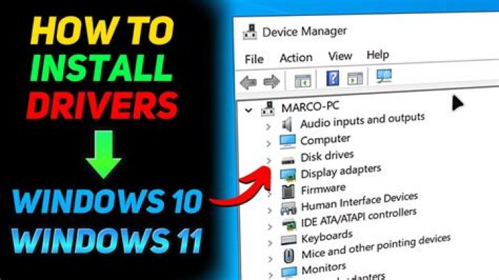 How do I open drivers on Windows 7?
