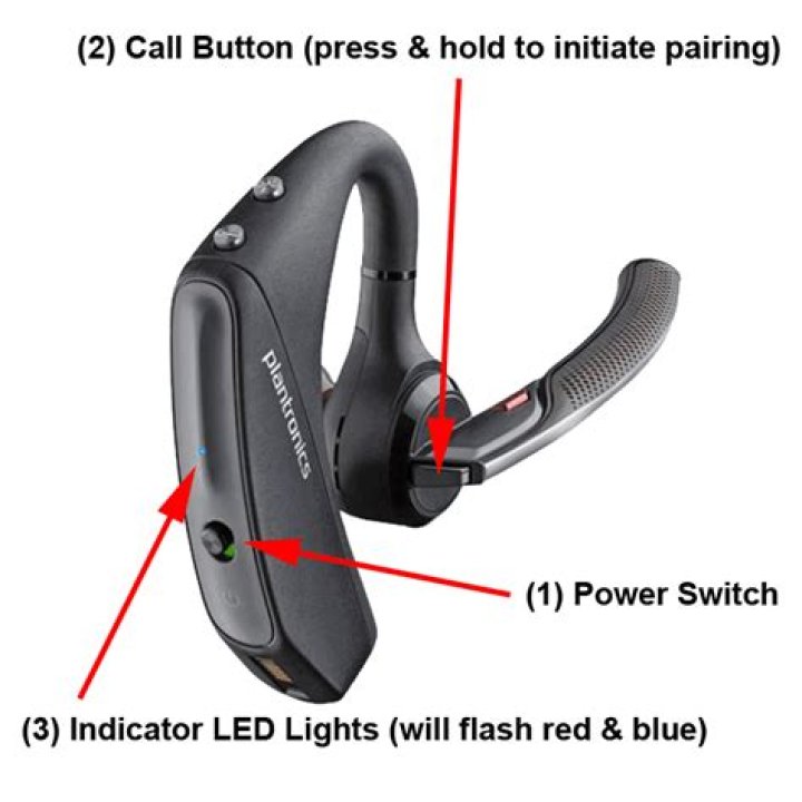 How do I pair my Plantronics headset to my iPhone?