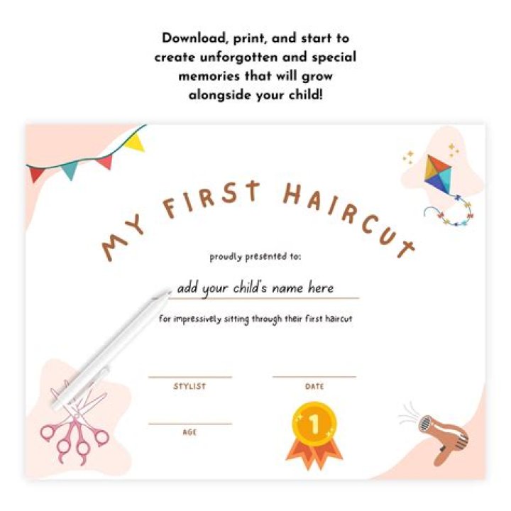 How do I prepare my baby's first haircut?