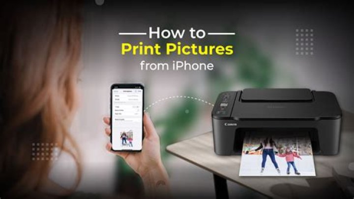 How do I print professional photos from iPhone?