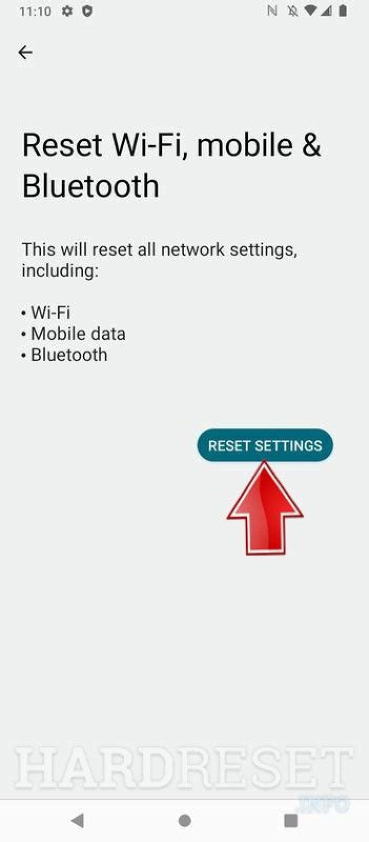 How do I reset my tmobile Revvl?