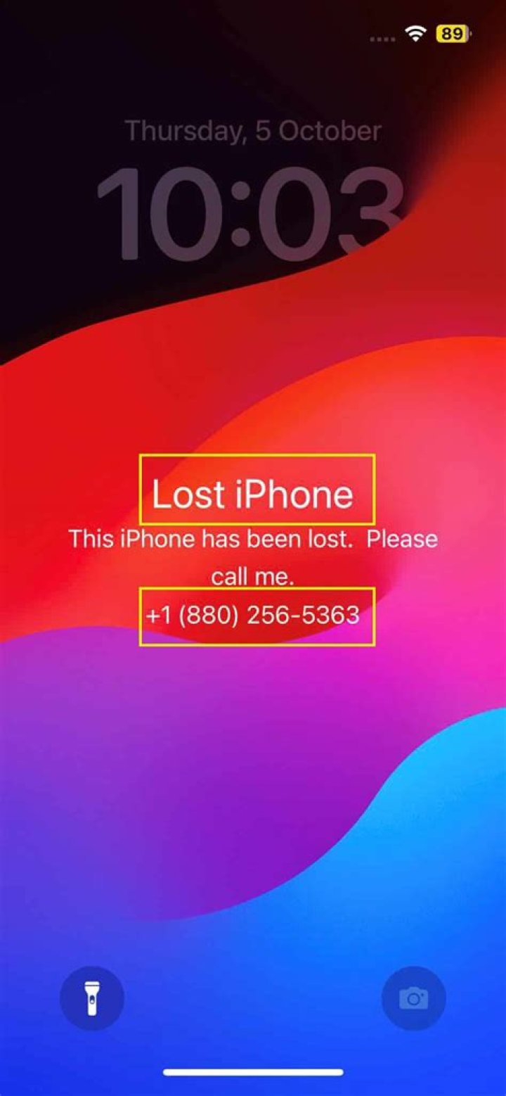 How do I return a lost iPhone to its owner?