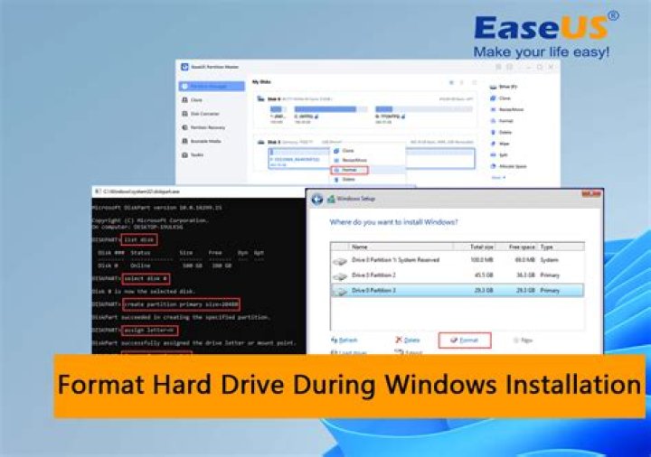 How do I setup dual hard drive in Windows 10?