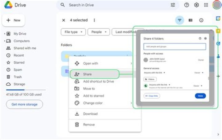 How do I share Google Drive on iPhone?