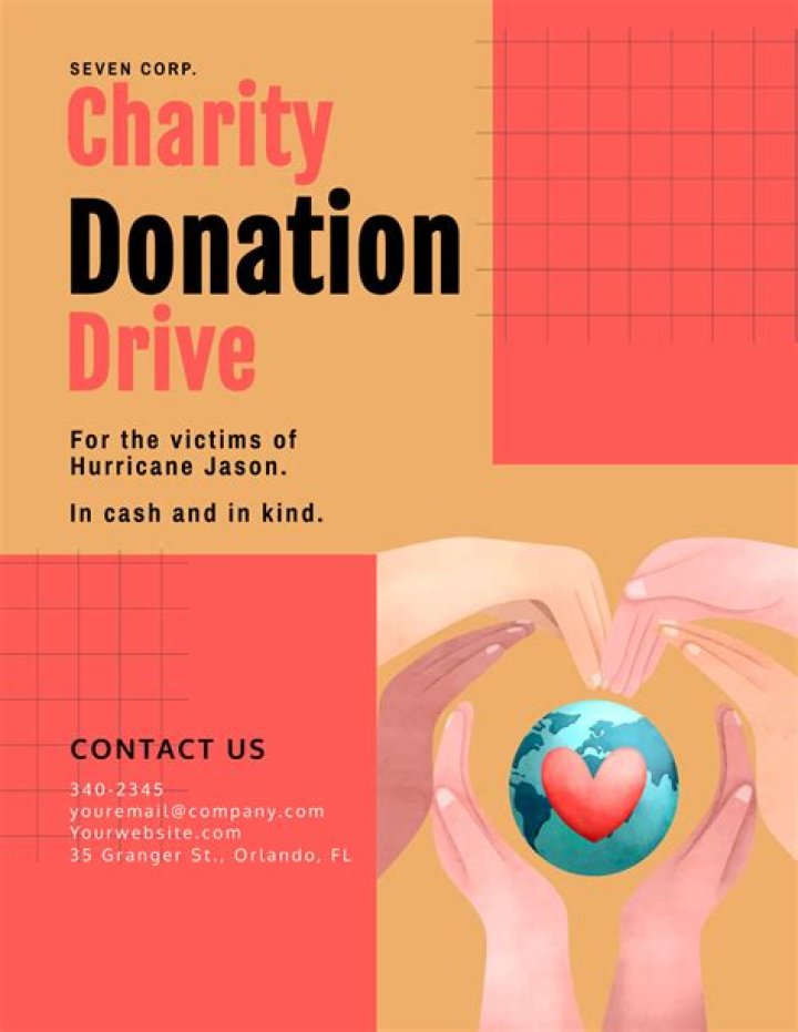 How do I start a donation drive?