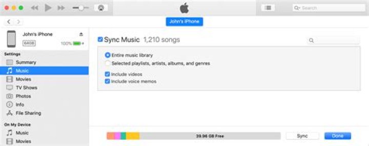 How do I sync someone else's iPod to my iTunes?