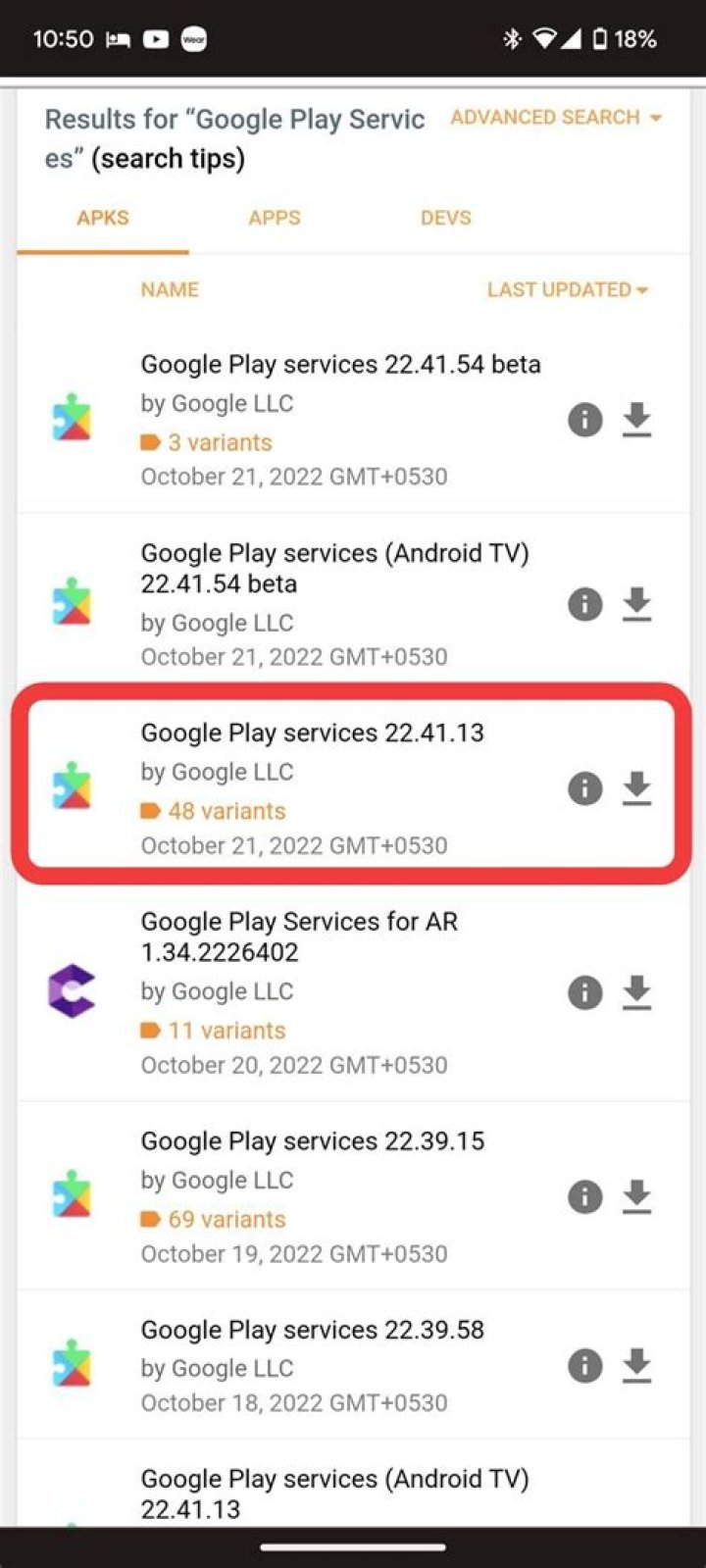 How do I turn Google Play services back on?