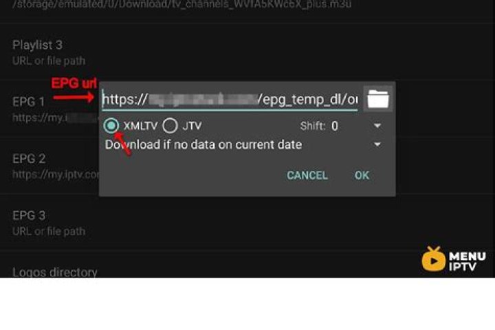 How do I update EPG on perfect player?
