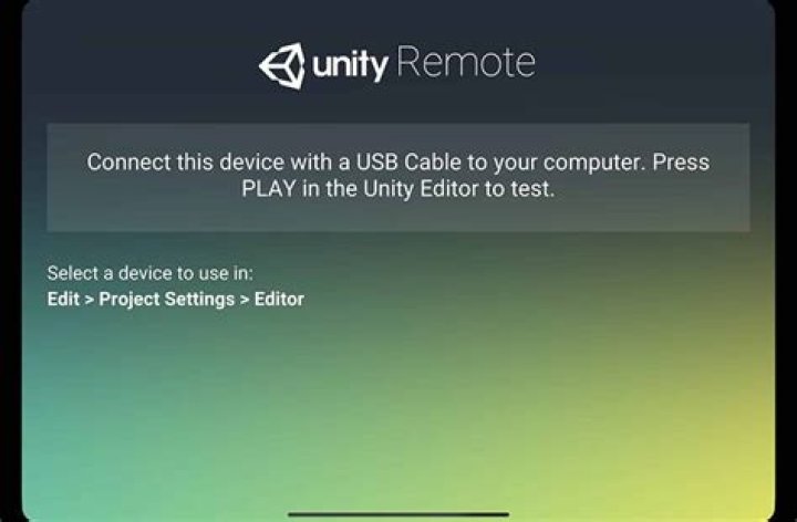 How do I use Unity Remote?