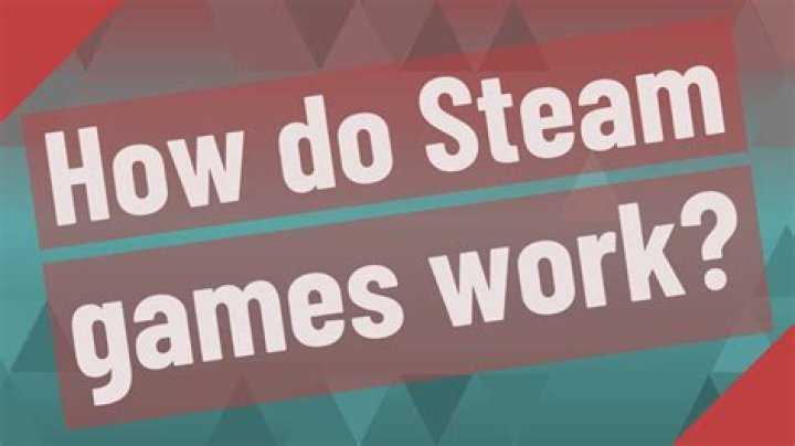 How do Steam games work?