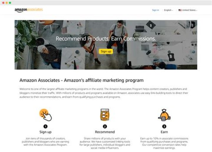 How do you become an Amazon affiliate?
