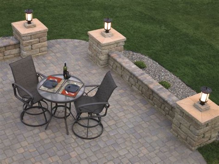 How do you build a pavestone patio?