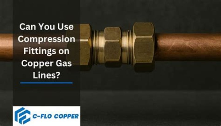 How do you cap off a copper gas line?