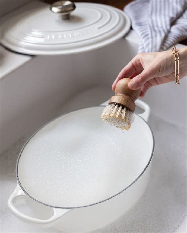 How do you care for a Le Creuset Dutch oven?