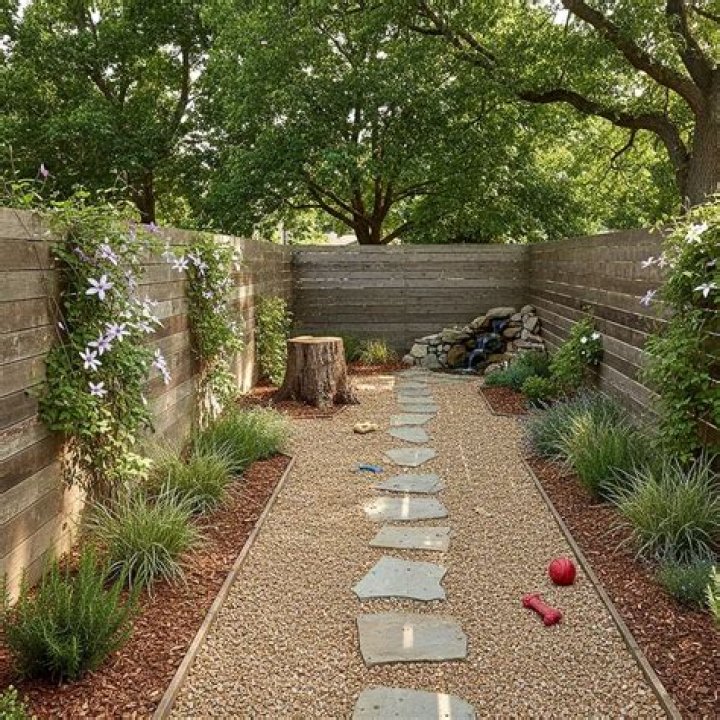How do you clean an outdoor dog run?