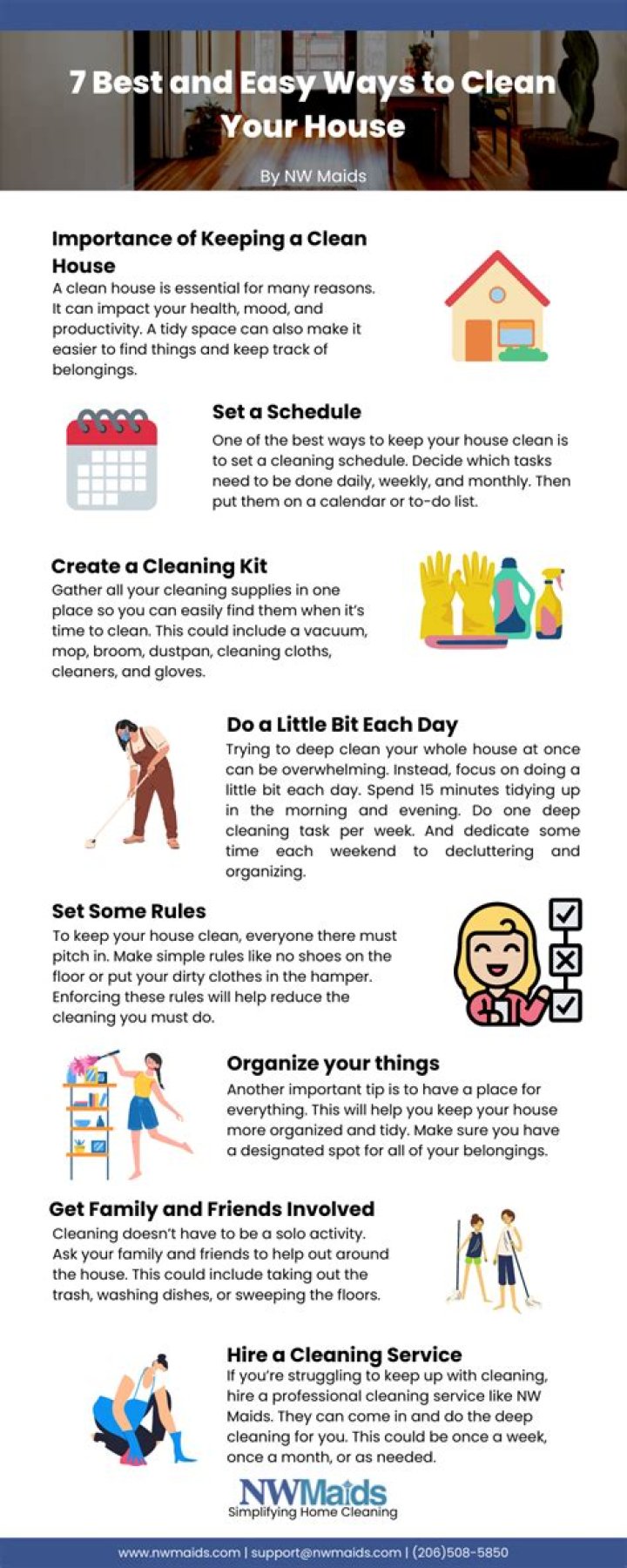 How do you clean your house when you move?
