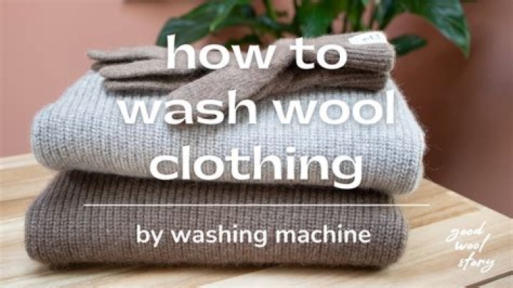 How do you fix a wool washed scarf?