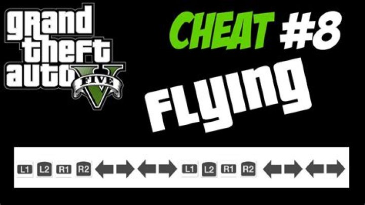 How do you fly in GTA 5 cheats?