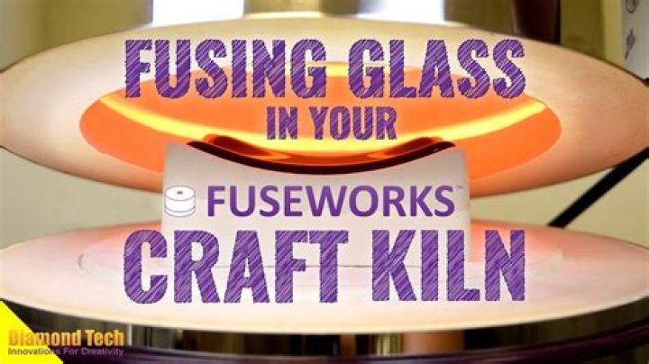 How do you fuse glass in a kiln?