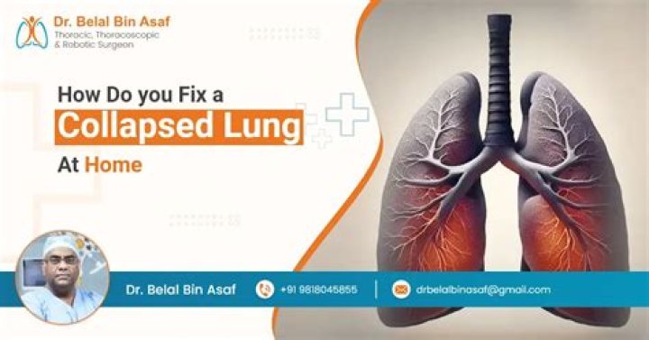 How do you get a collapsed lung?