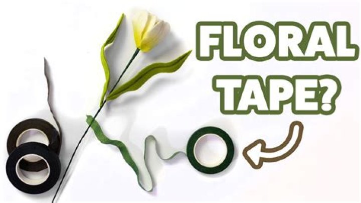 How do you get floral tape to stick?