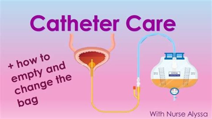 How do you get rid of the smell in a catheter bag?