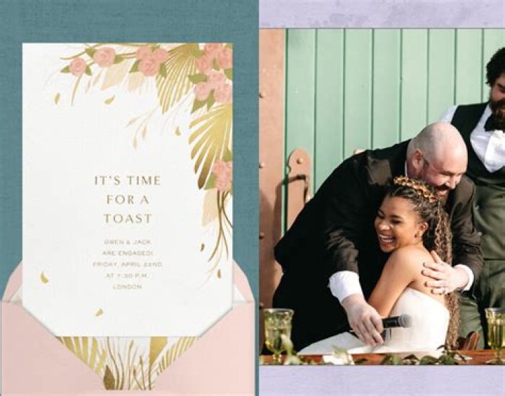 How do you give an engagement toast?