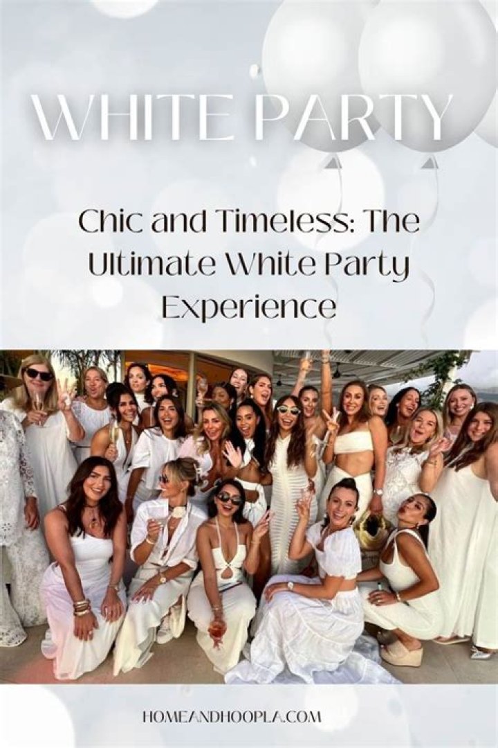 How do you host an all white party?