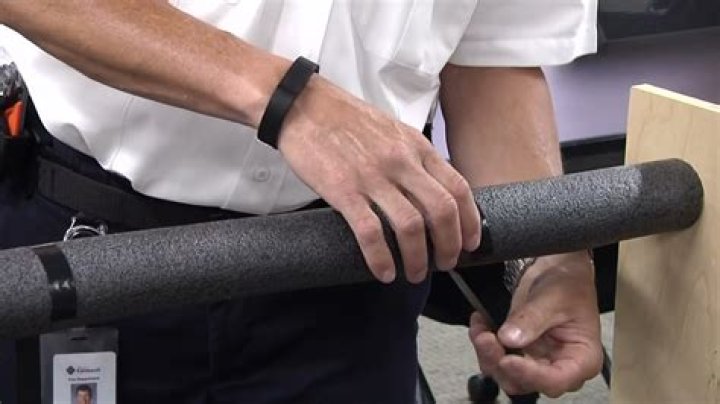How do you install heat tape on a mobile home?