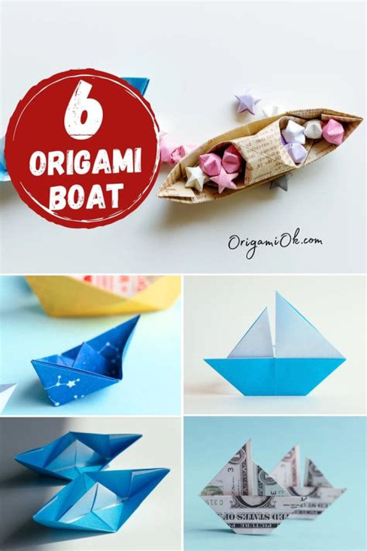 How do you make a paper knife boat step by step?