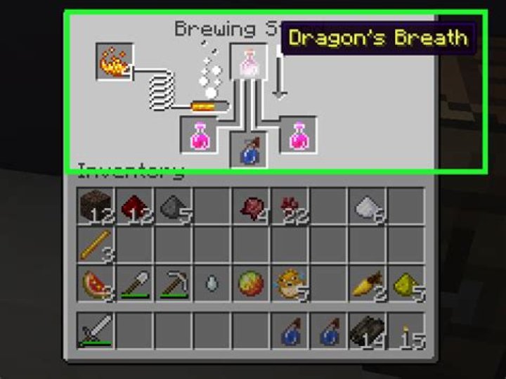 How do you make a potion of hunger in Minecraft?