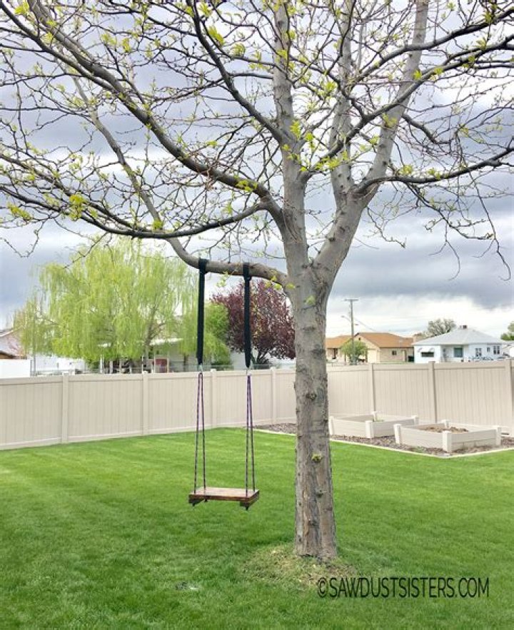 How do you make a swing without a tree?