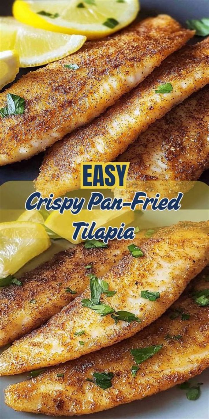 How do you make crispy tilapia?