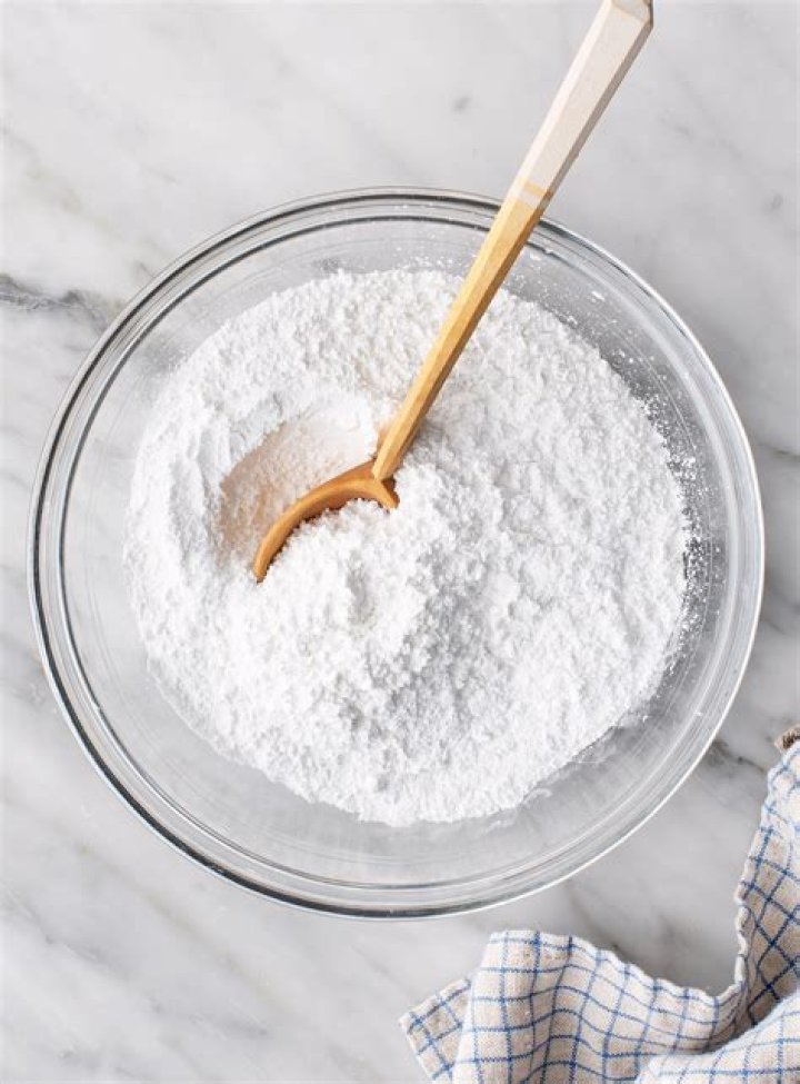 How do you make powdered sugar with slime?