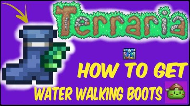 How do you make water walking boots?