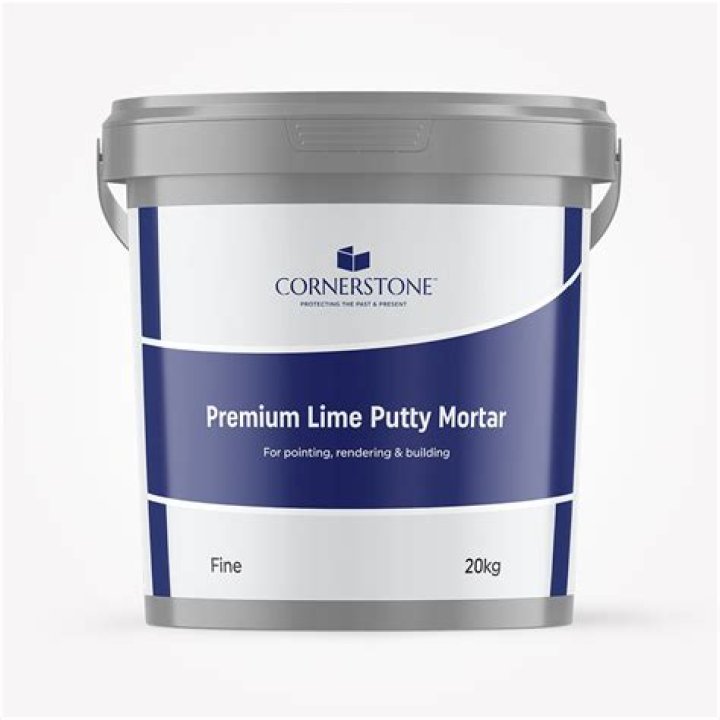 How do you mix lime putty mortar?