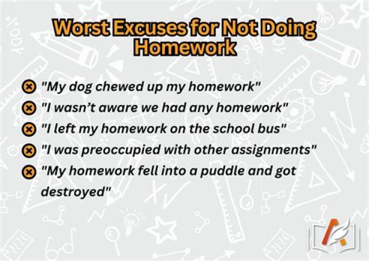 How do you not do your homework?