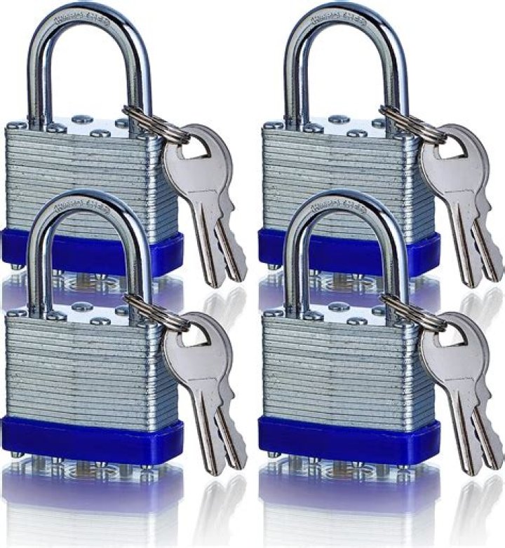 How do you protect a padlock from rain?