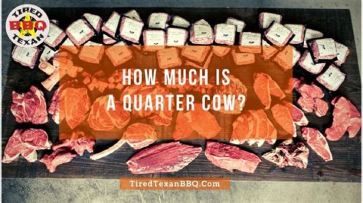How do you quarter a cow?