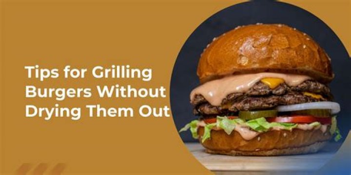 How do you reheat a hamburger without drying it out?