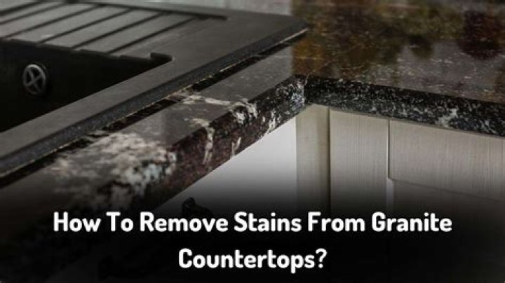 How do you remove acid etching from Granite?